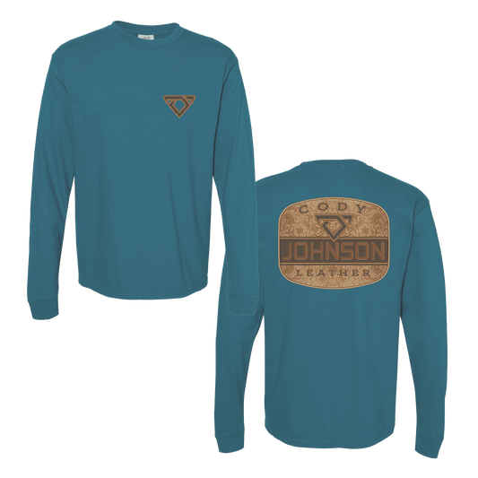 Leather Patch Long Sleeve