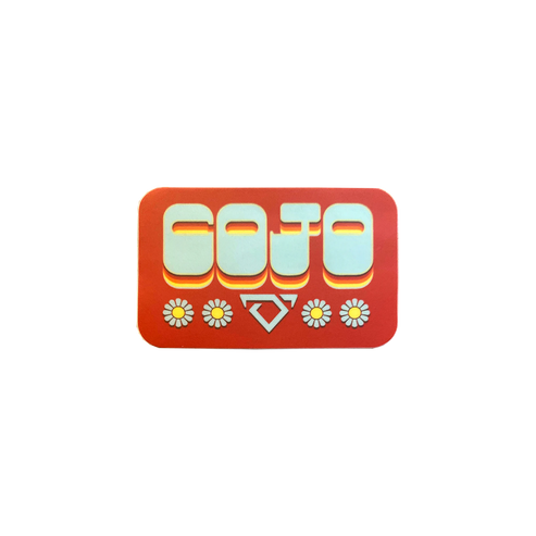 Rectangular sticker with 'COJO' branding on a white background Cody Johnson