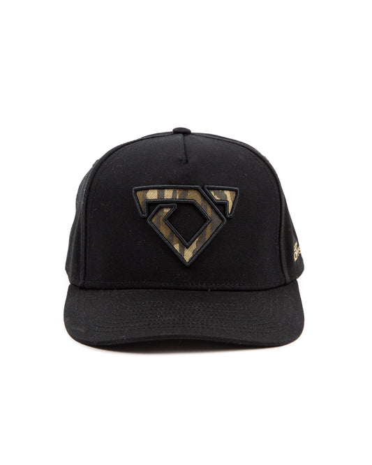 Embroidered Camo Bull Logo Hat