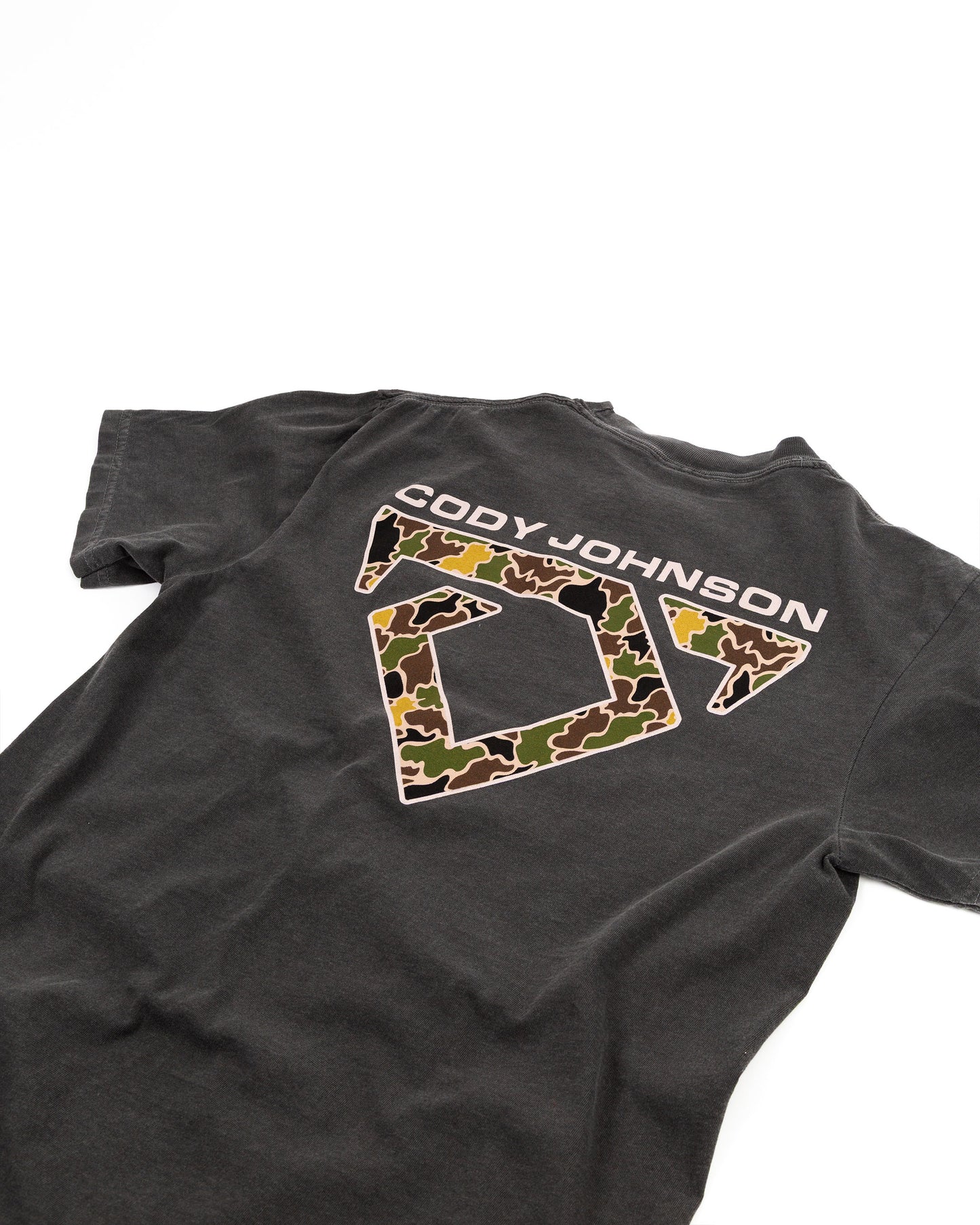 Grey Camo Logo Tee