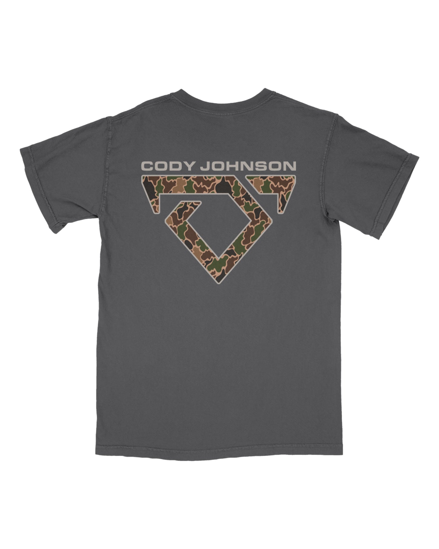 Grey Camo Logo Tee
