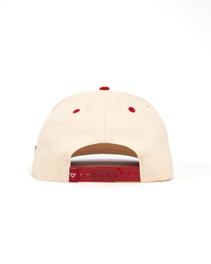 Embroidered Crimson COJO Hat