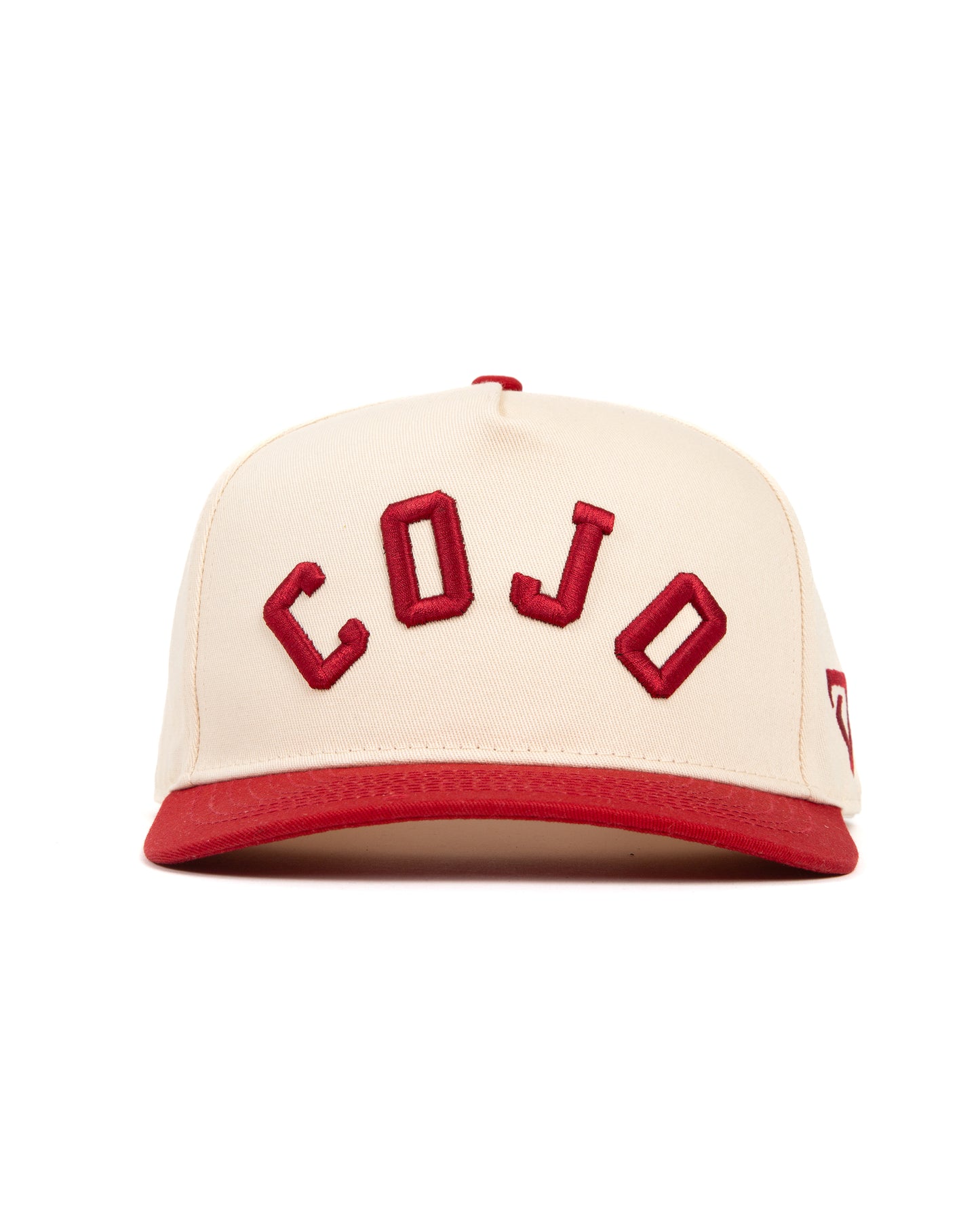 Embroidered Crimson COJO Hat