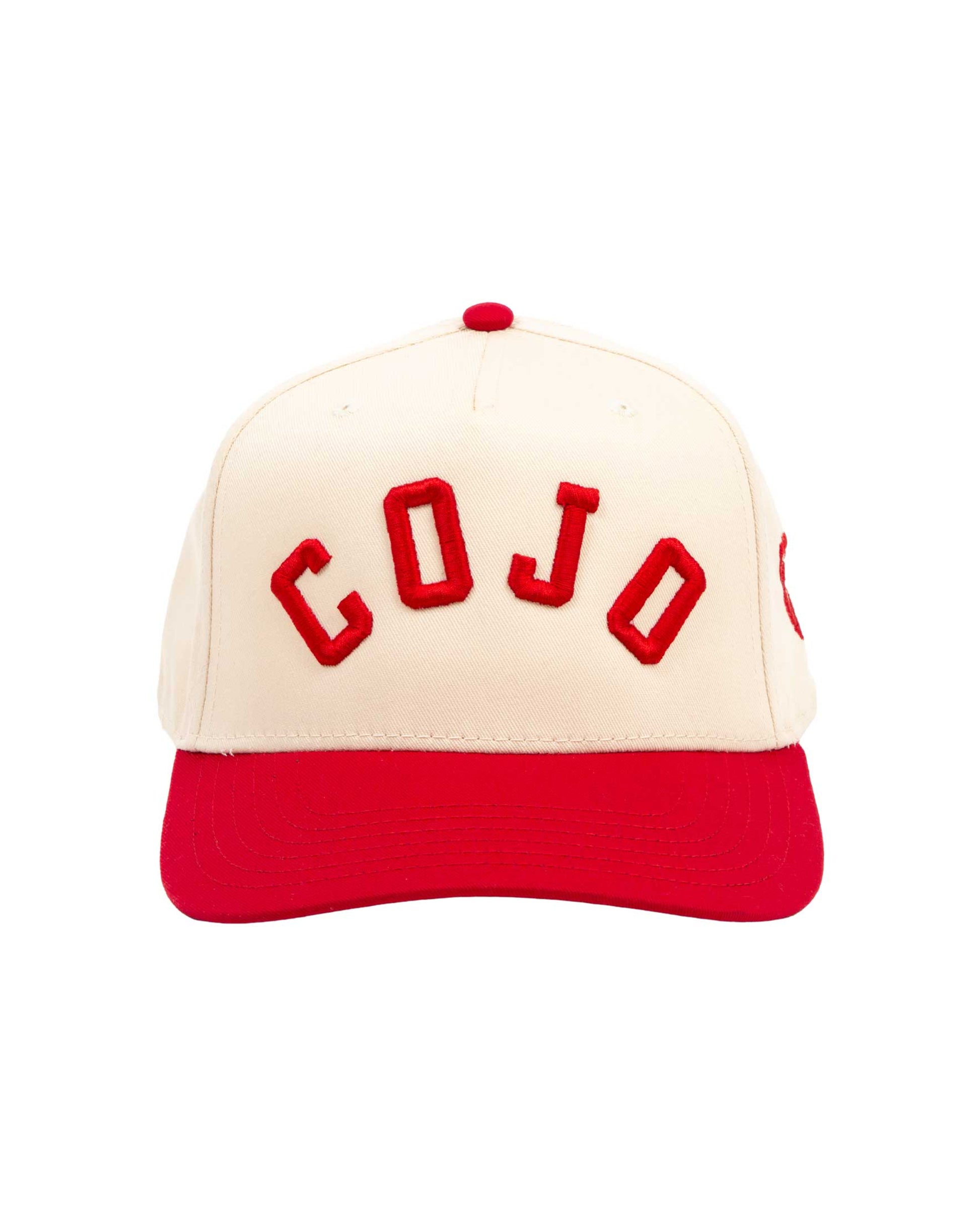 Cap with 'COJO' logo on a white background