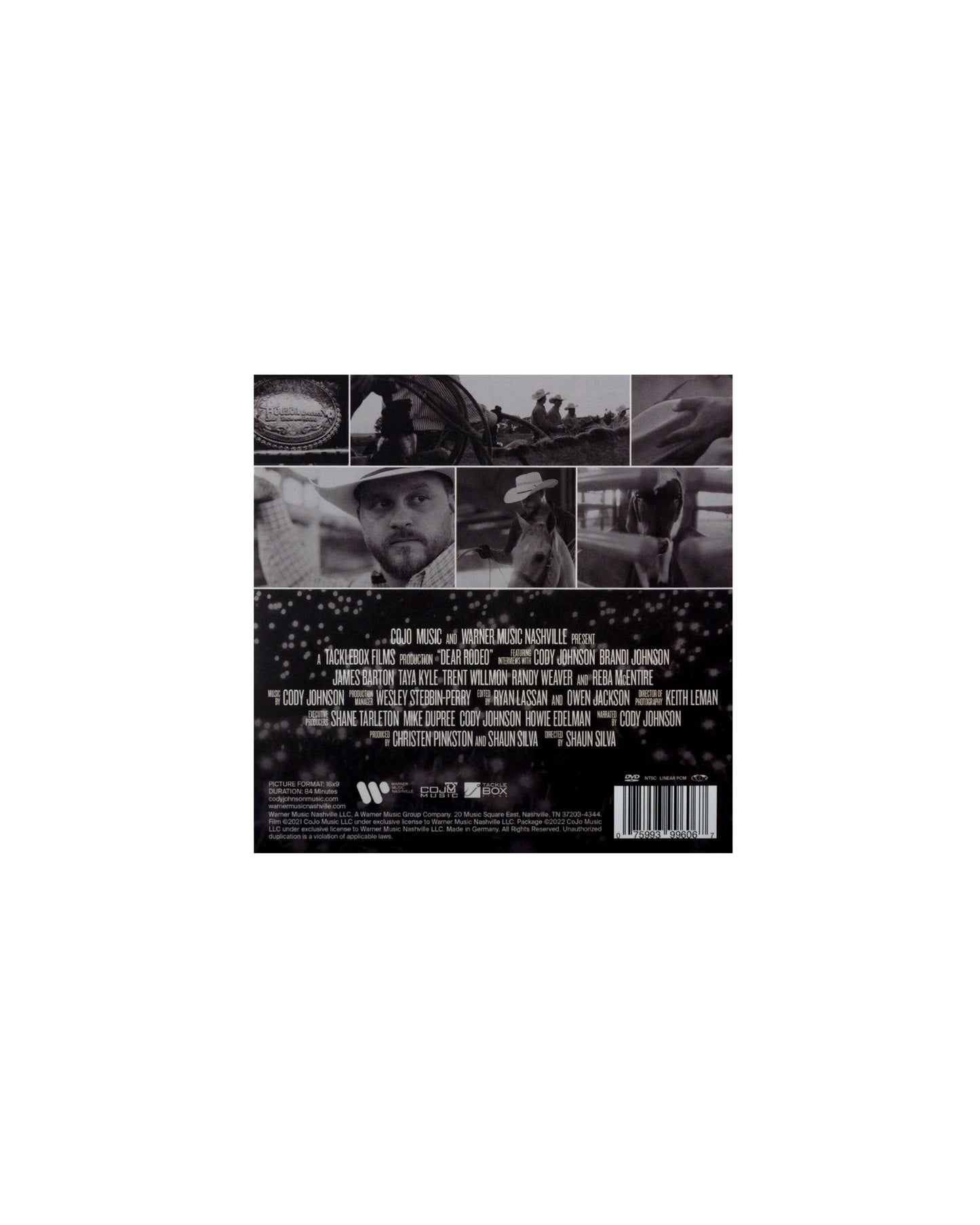 Dear Rodeo: The Cody Johnson Story DVD