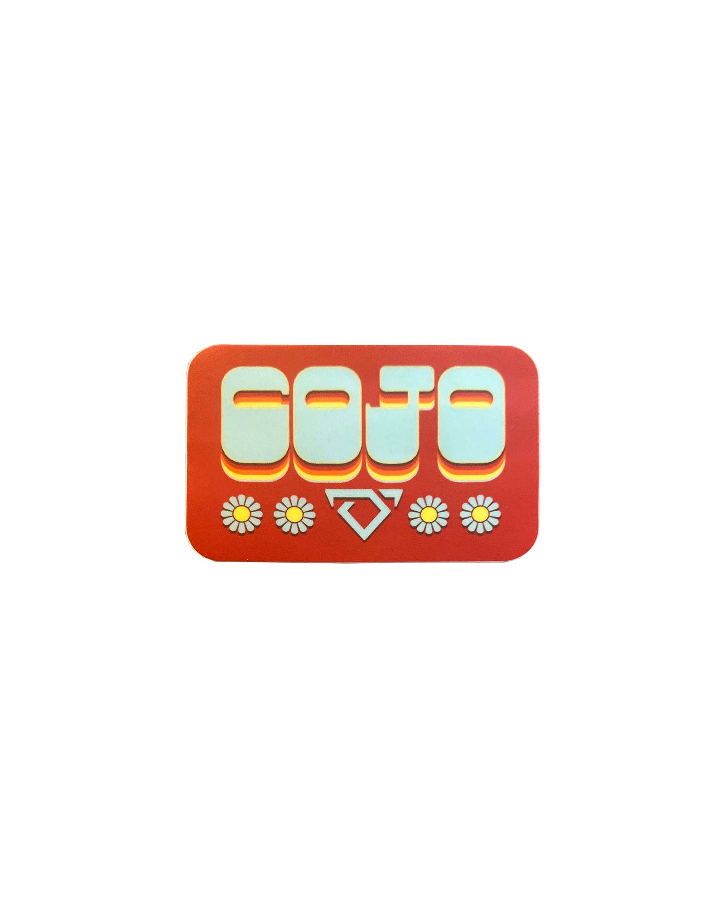 COJO Retro Flowers Sticker