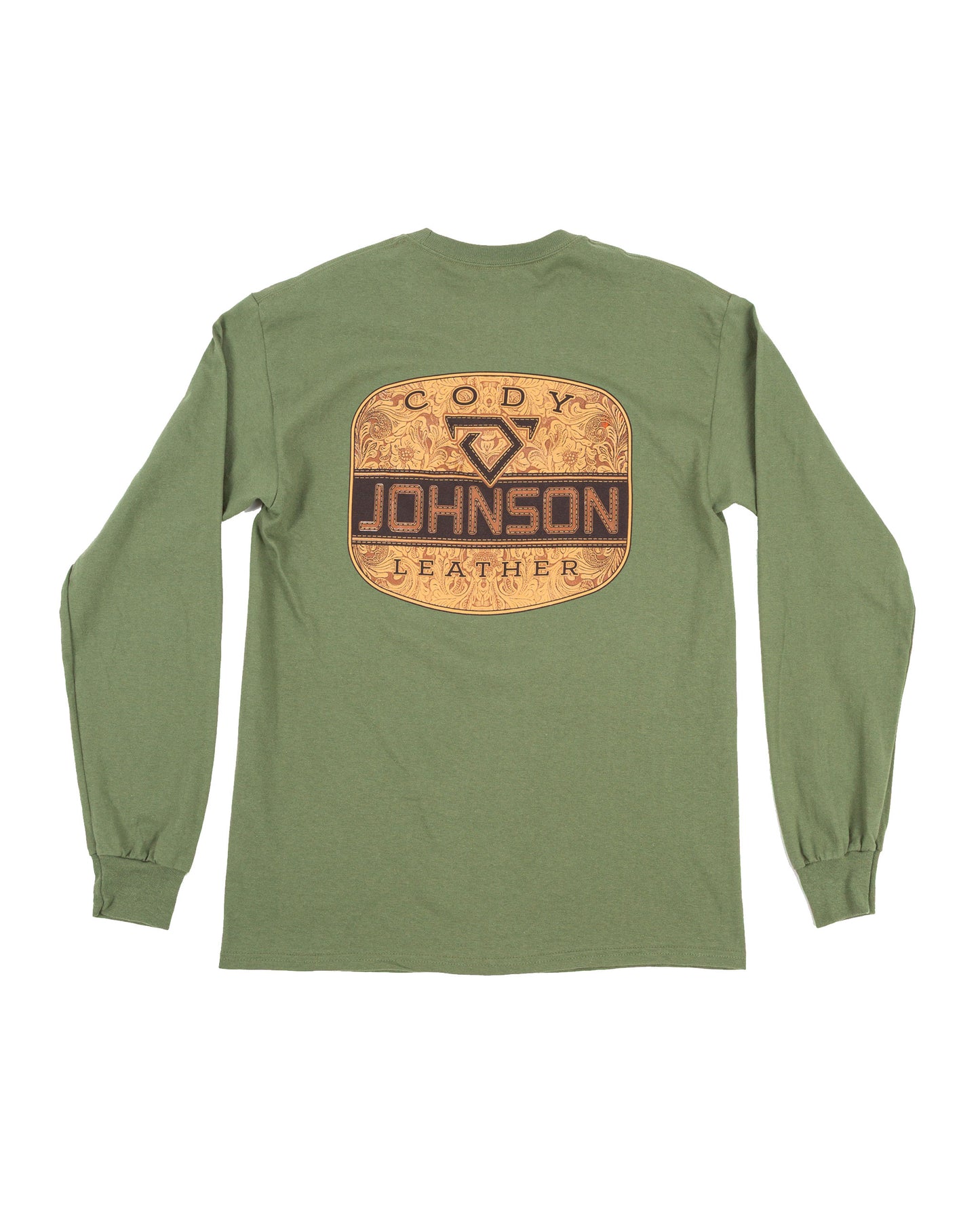 Leather Patch Long Sleeve