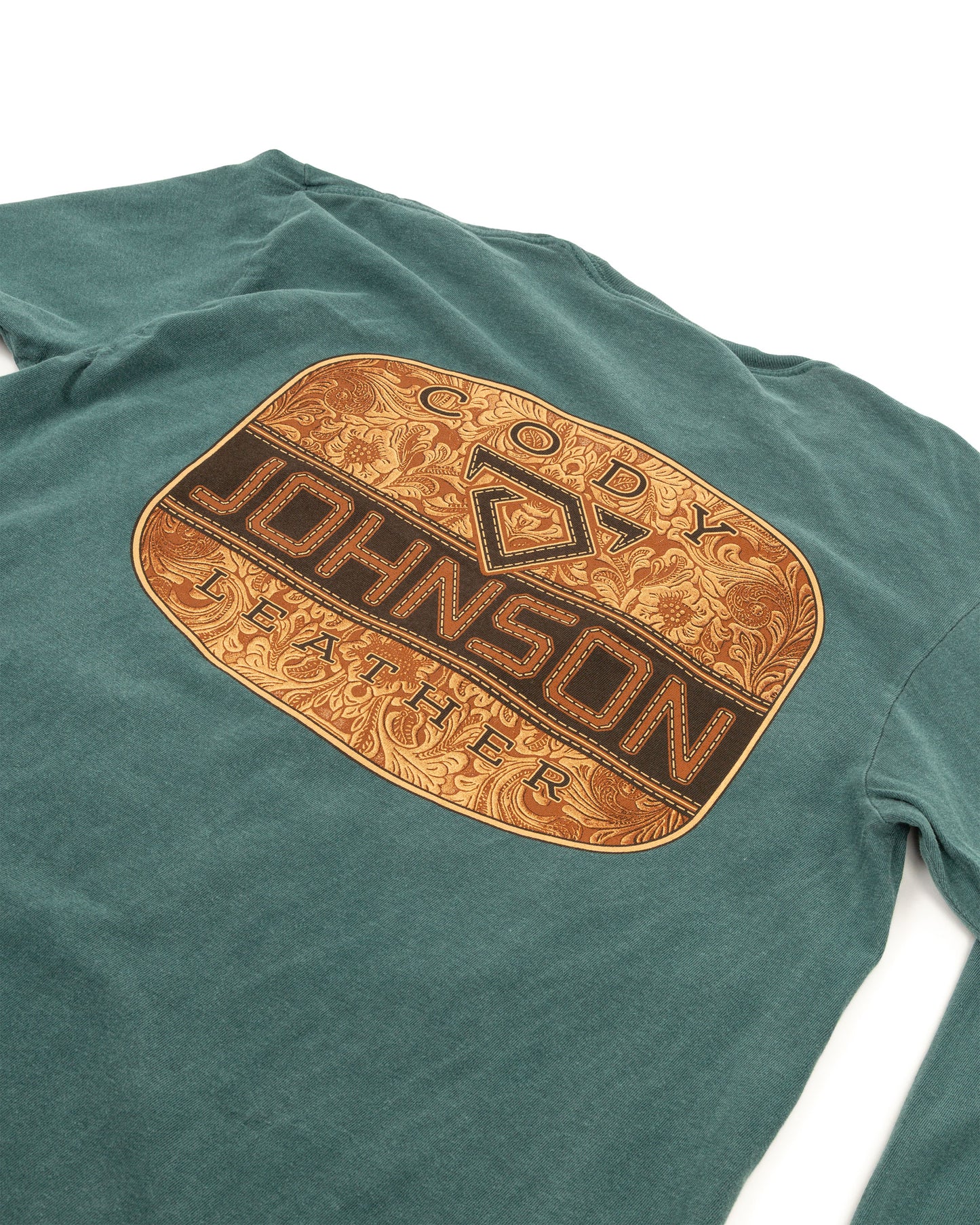 Leather Patch Long Sleeve