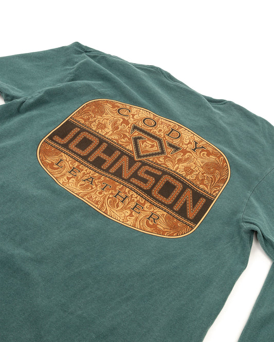 Leather Patch Long Sleeve