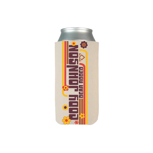 Can cooler with 'Cody Johnson' branding on a white background COJO