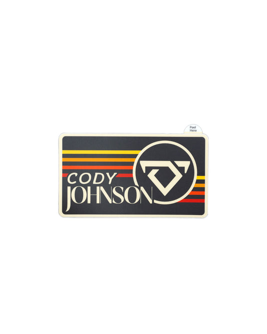 COJO Retro Stripes Sticker