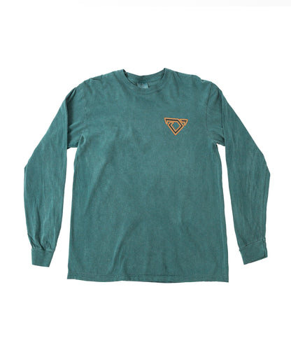 Leather Patch Long Sleeve