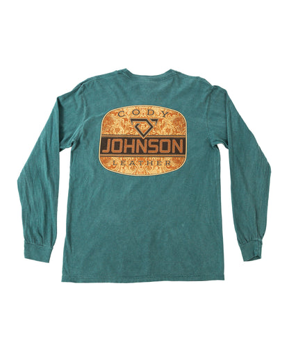 Leather Patch Long Sleeve